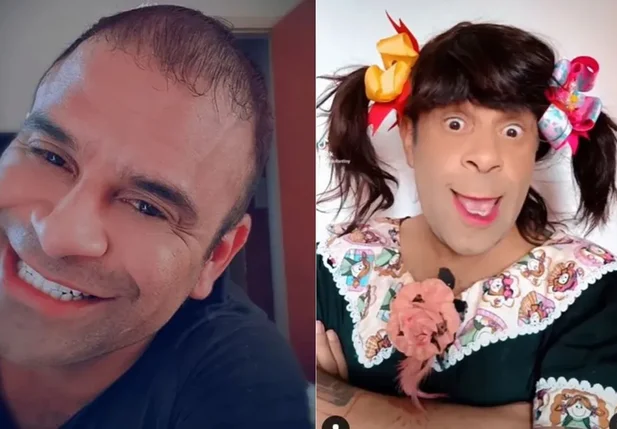 Eraldo ficou famoso pela personagem Lili. "A minha mãe deixa"