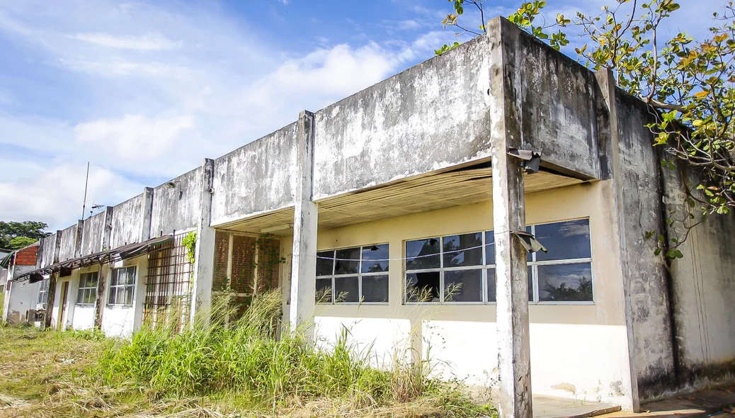 Escritório desativado da Castanha Industrial do Piauí