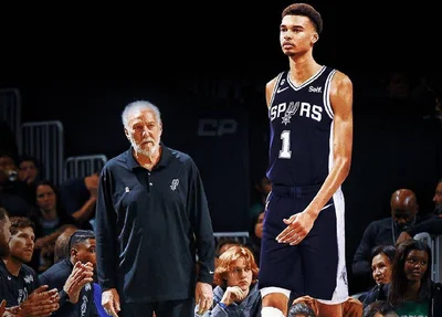 Espera-se que Victor Wembanyama seja draftado pelos Spurs de Gregg Popovich