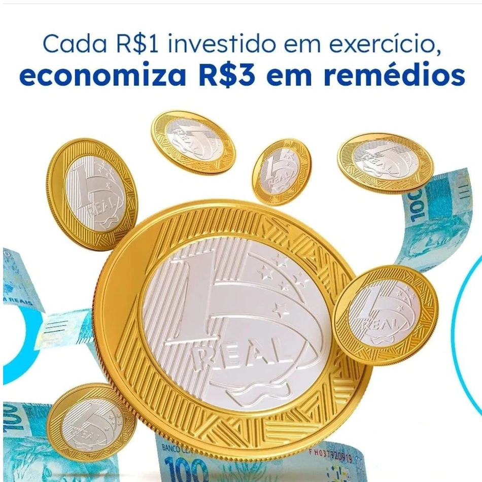 Exercício físico é o melhor investimento!