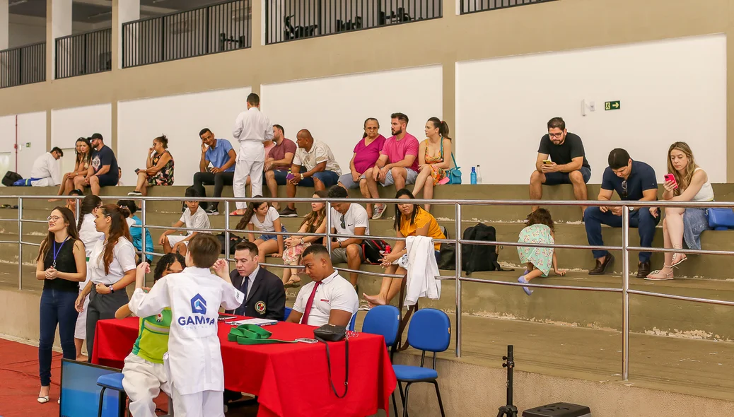 Familiares acompanharam a disputa