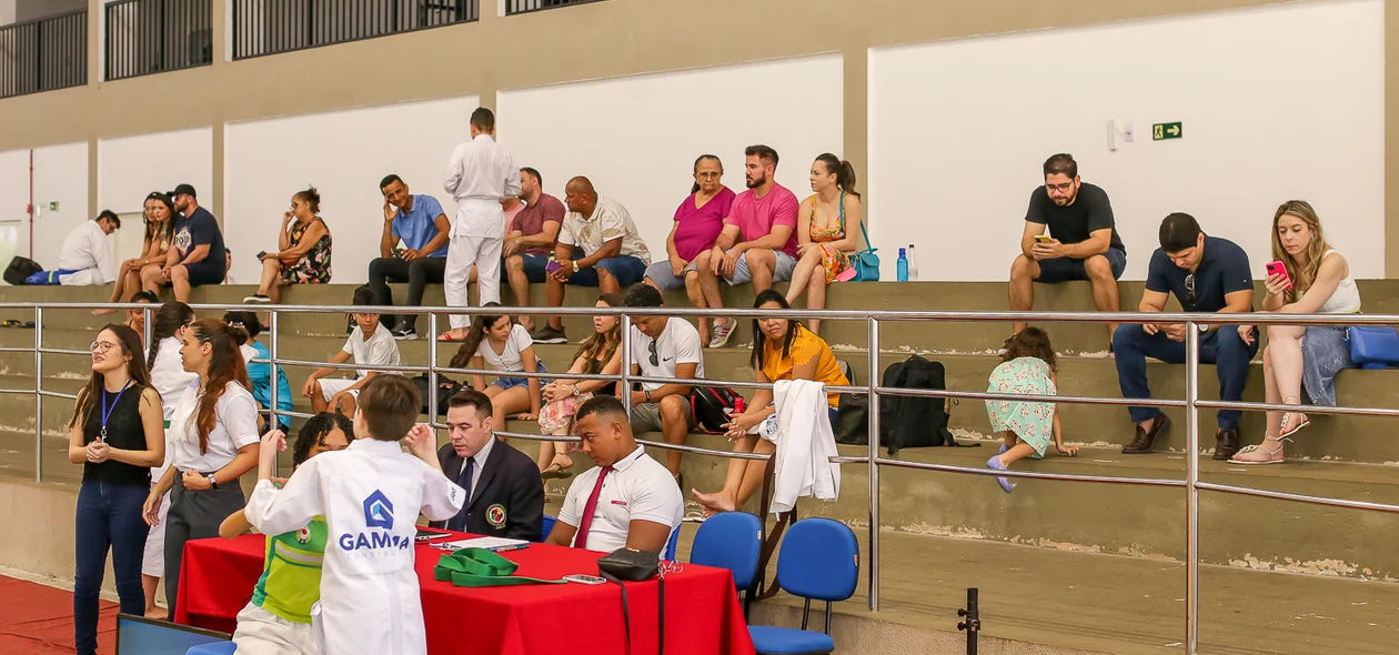 Familiares acompanharam a disputa
