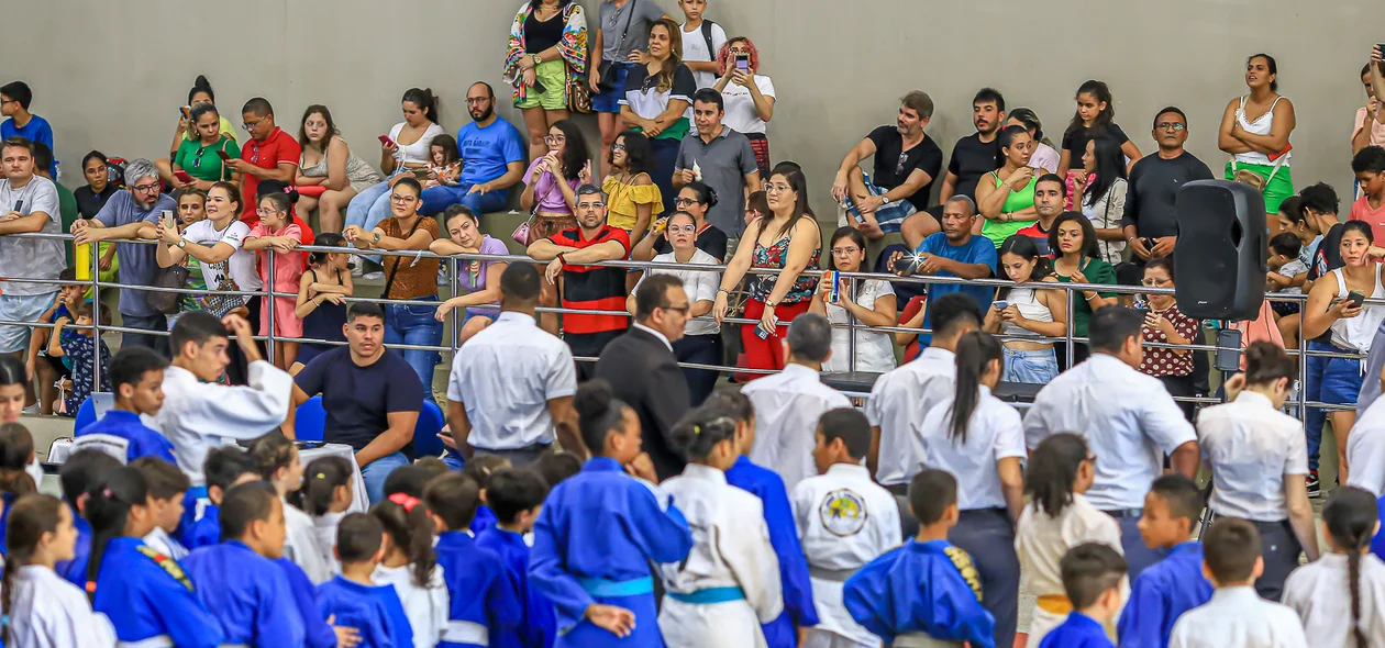Familiares dos atletas