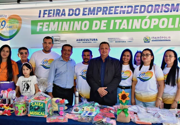 Feira do empreendedor na cidade de Itainópolis