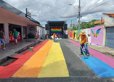 Festival ocorre na rua 24 de Janeiro, no Centro de Teresina