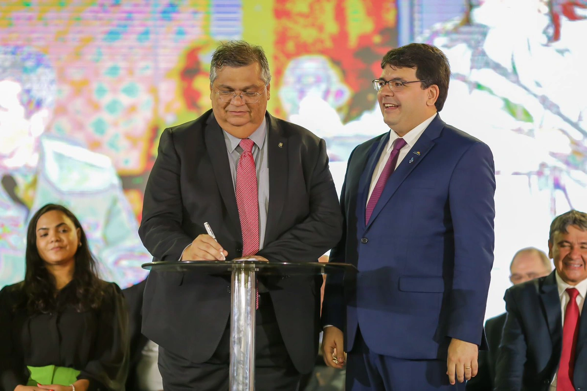 Flávio Dino e Rafael Fonteles