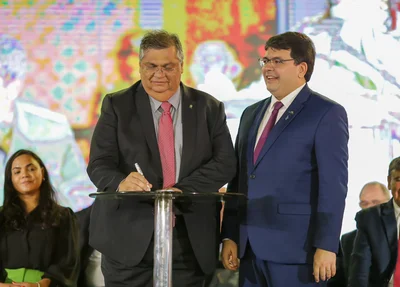 Flávio Dino e Rafael Fonteles