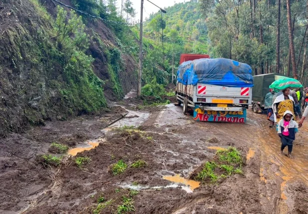 Fortes chuvas deixam centenas de mortos em Ruanda