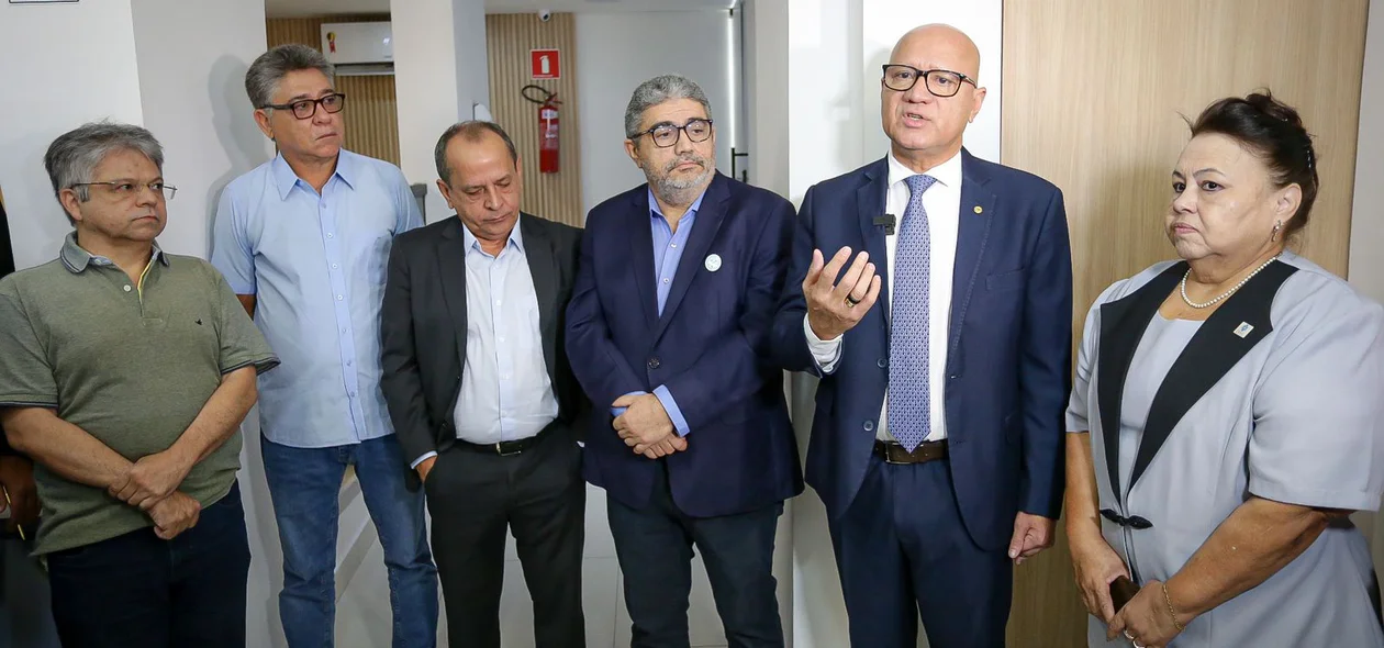 Franzé durante seu pronunciamento