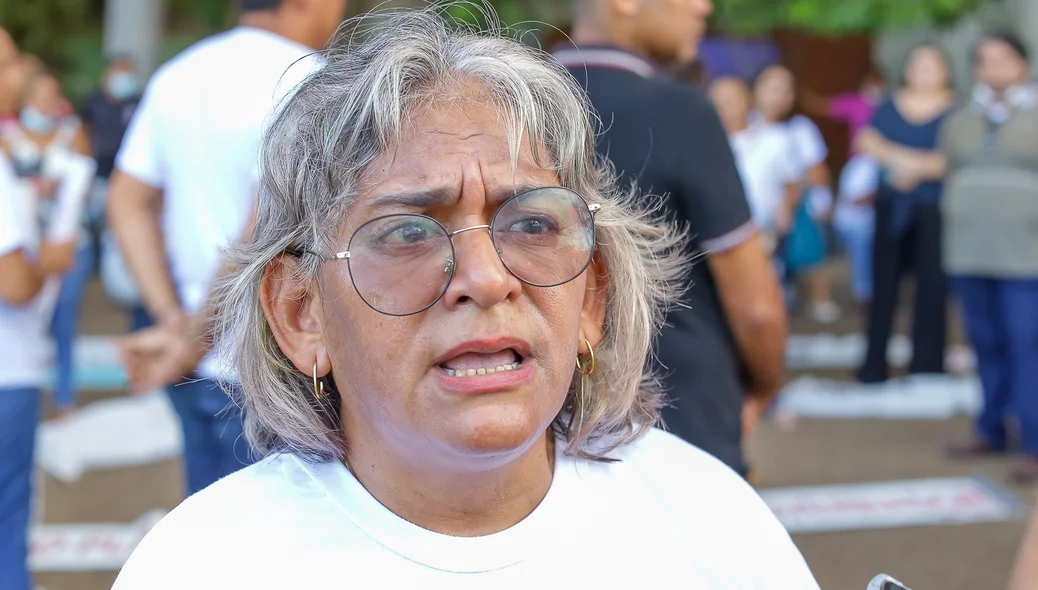 Geane Sousa, presidente do SINDESPI
