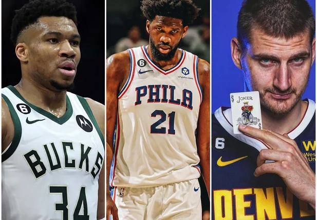 Giannis Antetokounmpo, Joel Embiid e Nikola Jovic concorrem nesta terça-feira (2)