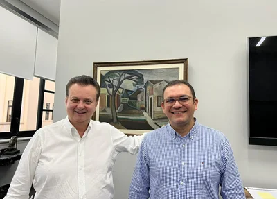 Gilberto Kassab e Vinicio Ferreira