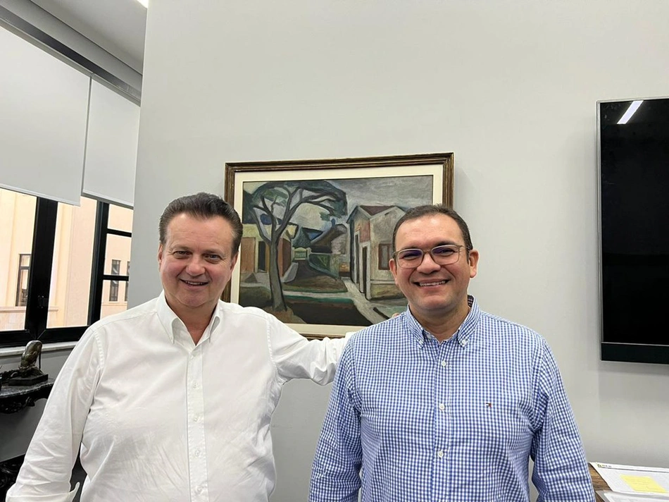 Gilberto Kassab e Vinicio Ferreira