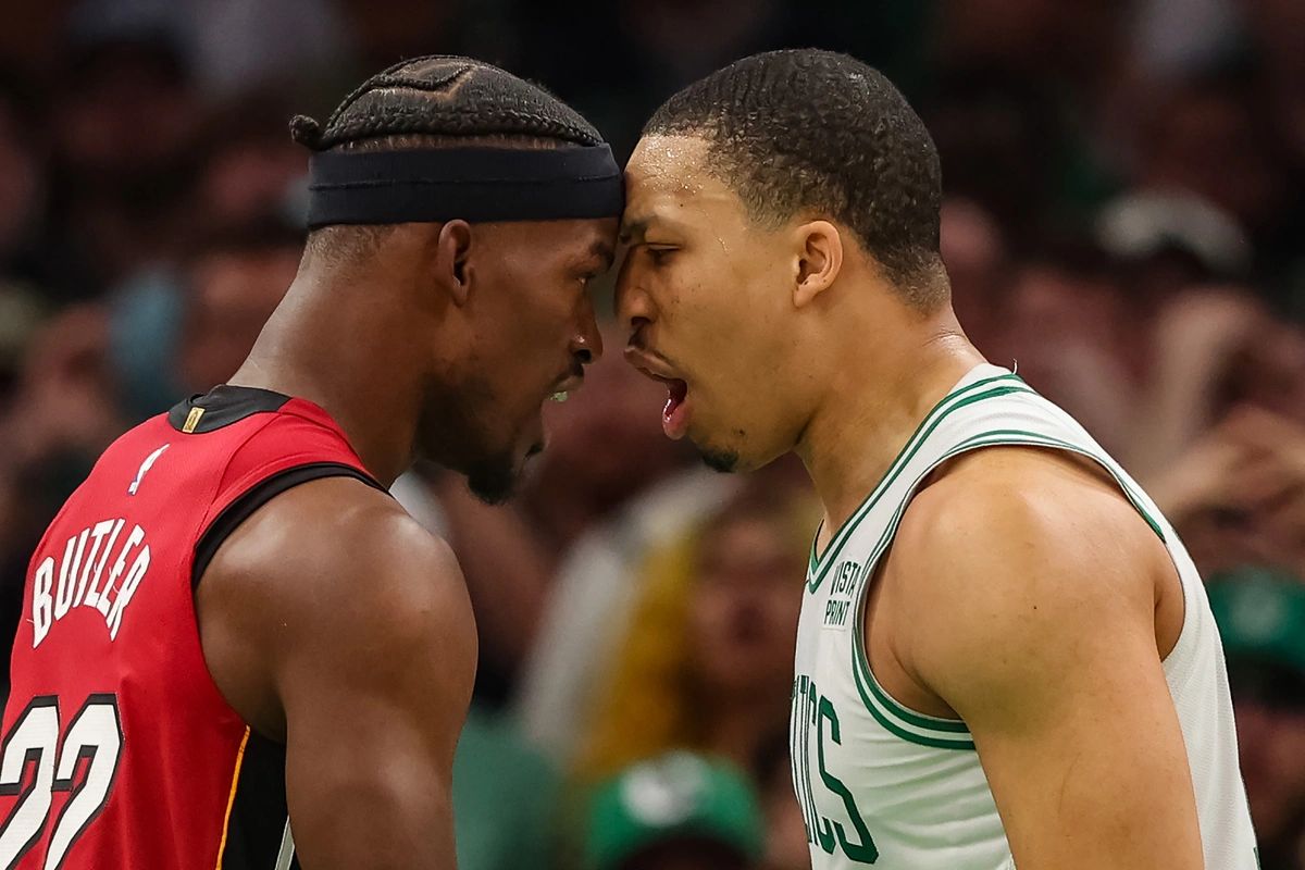Jimmy Butler e Grant Williams estiveram no centro da série