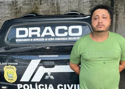 Jorge Florêncio Viana Júnior, preso pelo DRACO