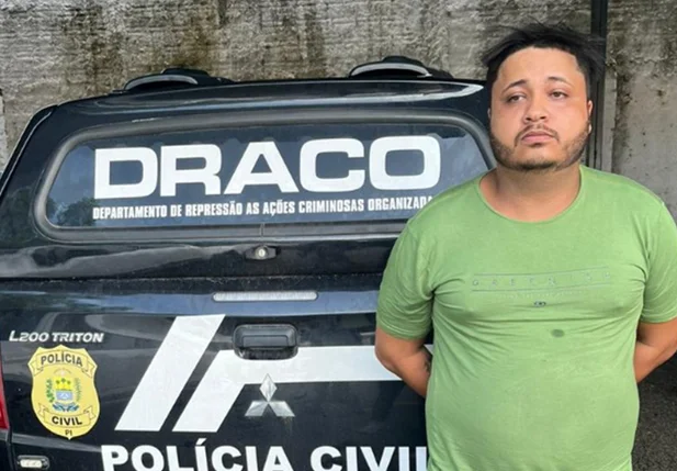 Jorge Florêncio Viana Júnior, preso pelo DRACO