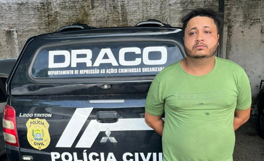 Jorge Florêncio Viana Júnior, preso pelo DRACO