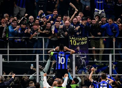 Lautaro Martínez marcou o gol que selou a classificação da Inter