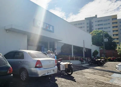 Local onde o criminoso foi baleado após trocar tiros com policial militar