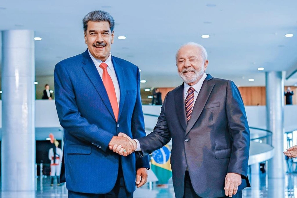Lula e o ditador da Venezuela Nicolás Maduro