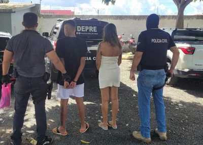 Mãe e filho presos em Teresina