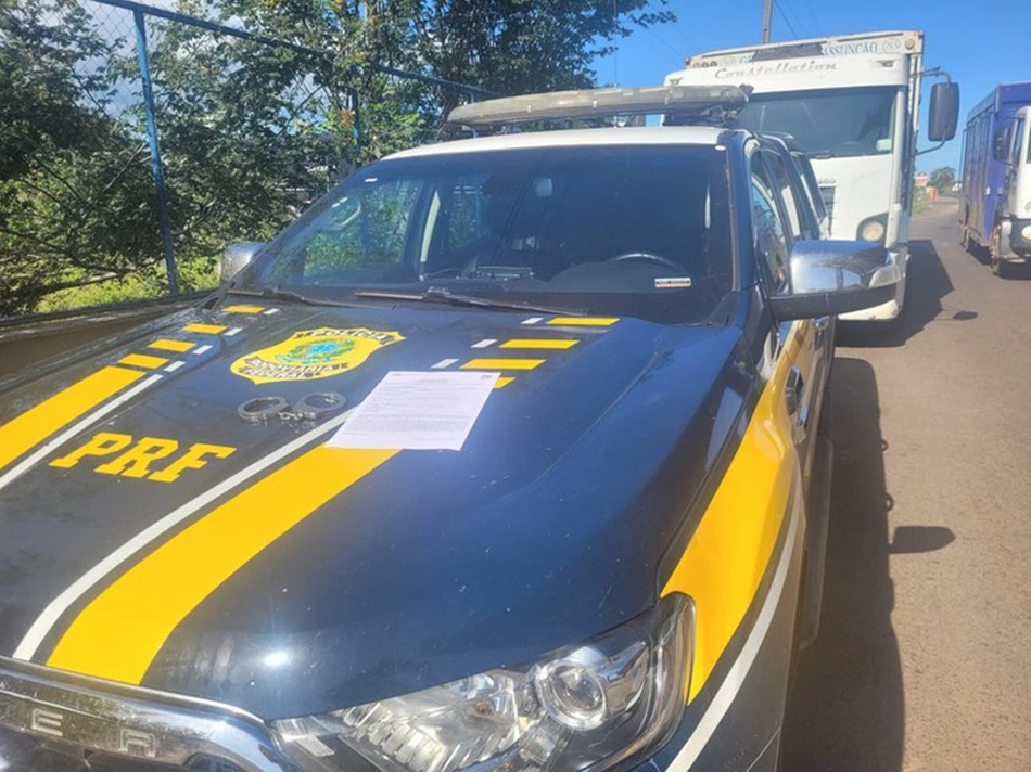 Mandado de prisão cumprido pela PRF nesta quarta-feira em Piripiri