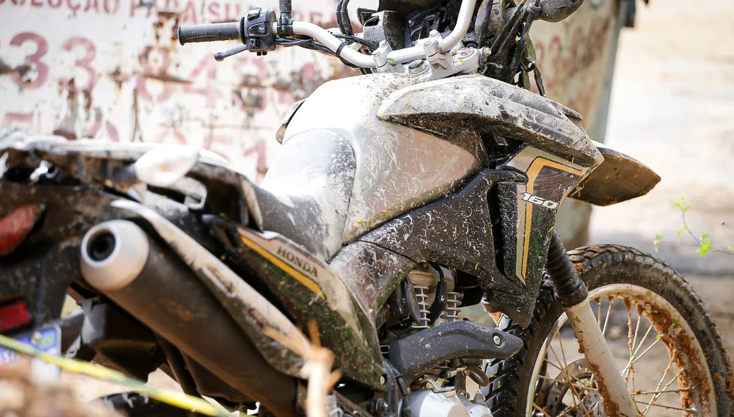 Moto da vítima