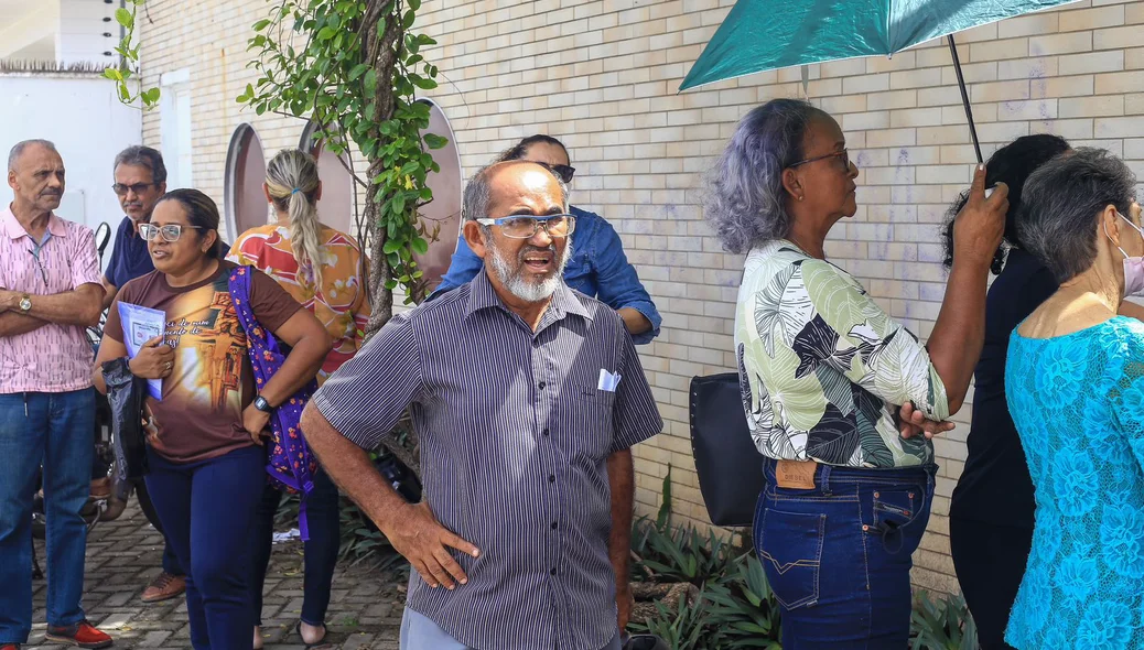 No local, as pessoas reclamaram muito da falta de informações