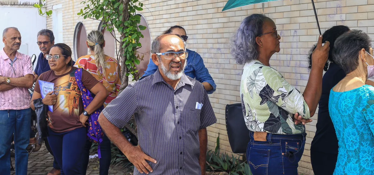 No local, as pessoas reclamaram muito da falta de informações