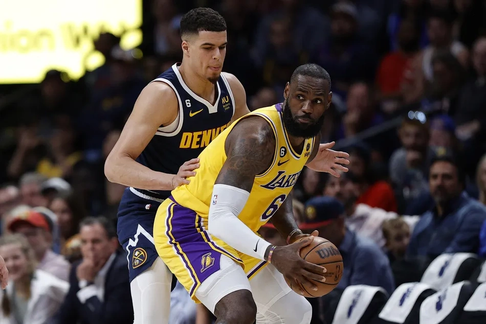 Nuggets vence Lakers novamente em jogo 2 da Conferência Oeste da NBA