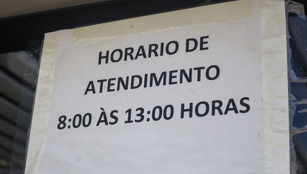 O atendimento era até 13h, mas foi estendido