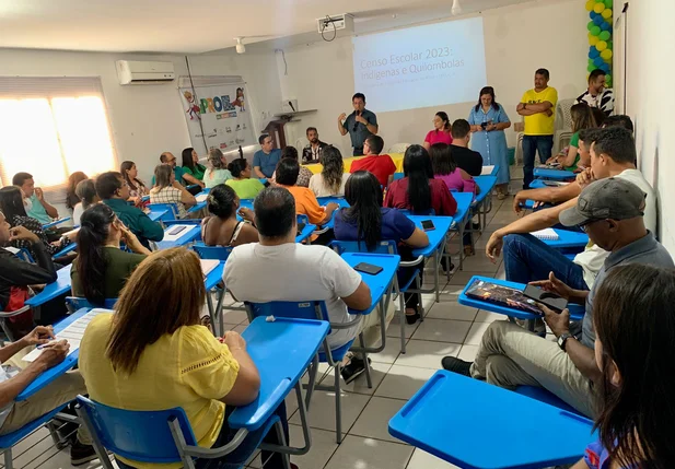 O encontro contou com a participação de profissionais das cidades de Esperantina, Batalha e Campo Largo do Piauí.