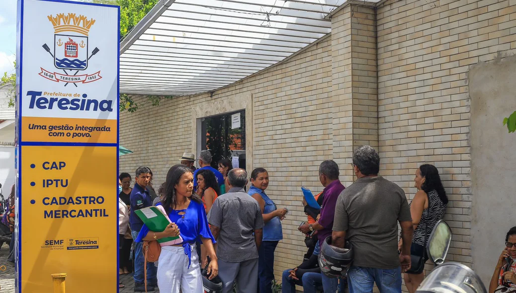 O local teve grande fluxo de pessoas