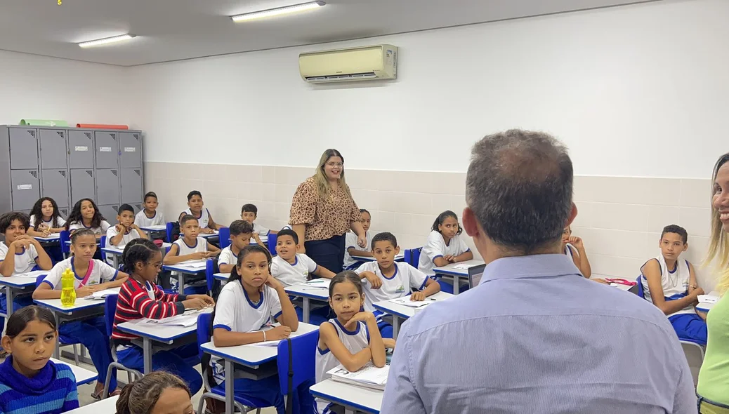 Objetivo preparar os alunos do 5º e 9º ano das escolas municipais