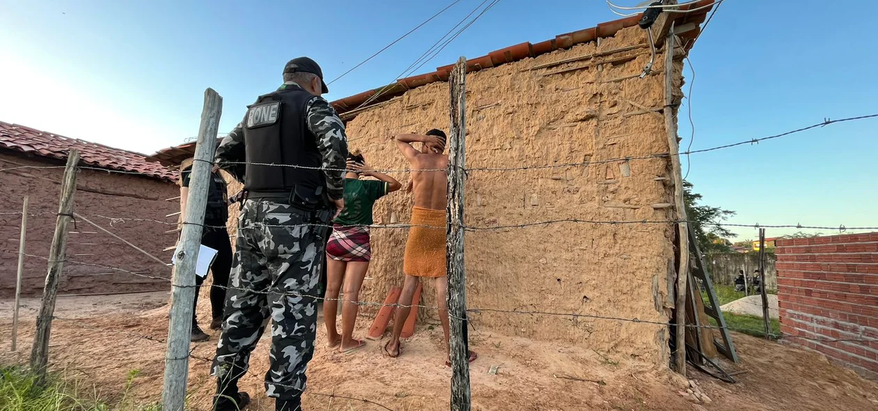 Operação contou com o apoio da Polícia Militar