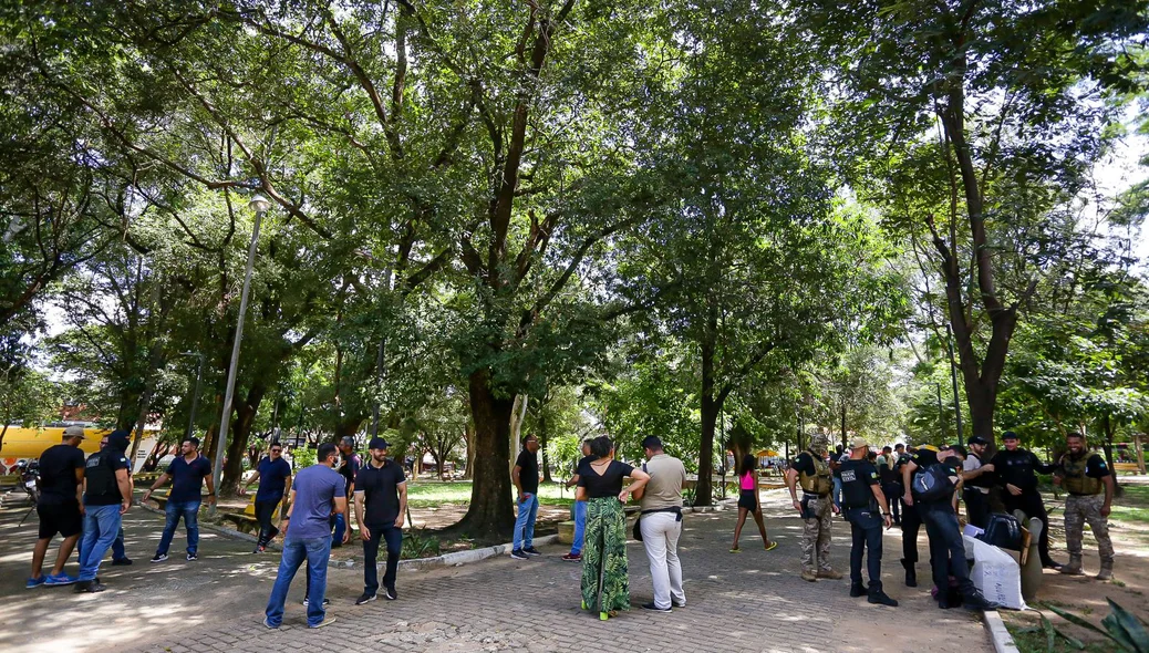 Operação na Praça da Bandeira