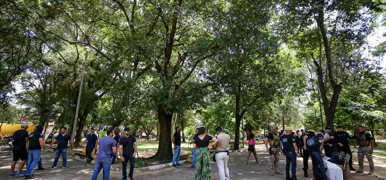 Operação na Praça da Bandeira
