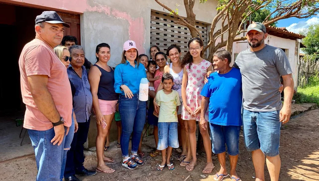 Prefeita tomou café com moradores da comunidade