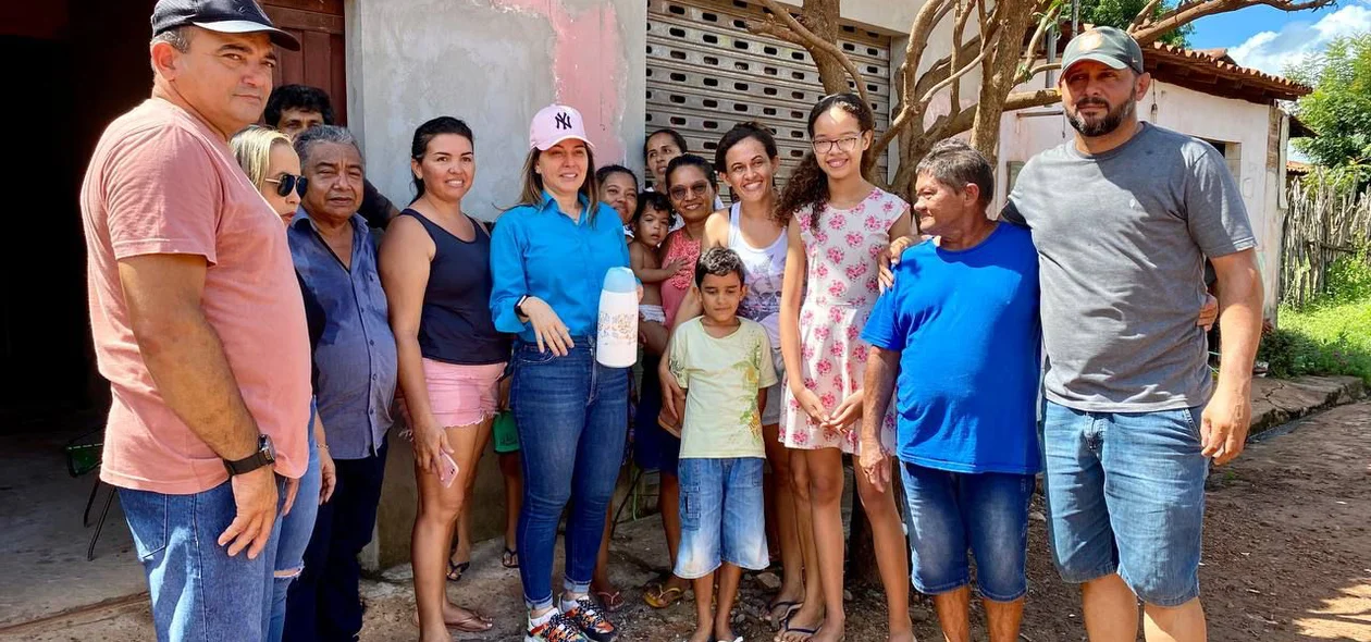 Prefeita tomou café com moradores da comunidade