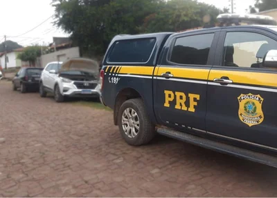 PRF apreendeu em Timon carro roubado do Rio Grande do Norte