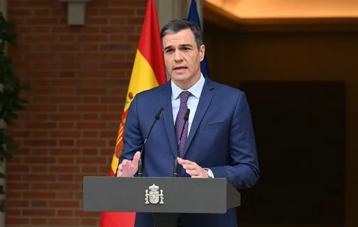 Primeiro-ministro espanhol, Pedro Sánchez