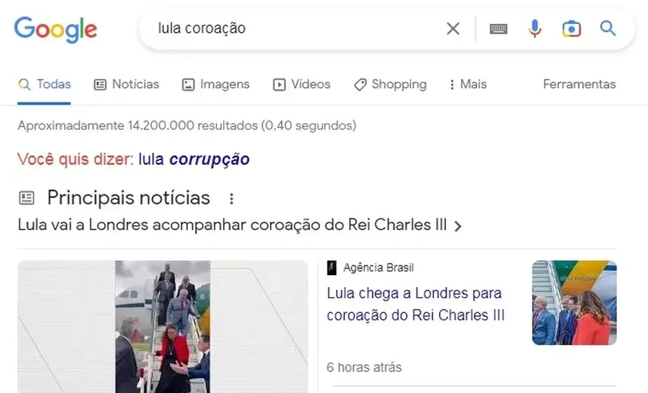 PT aciona Google por associar Lula à corrupção