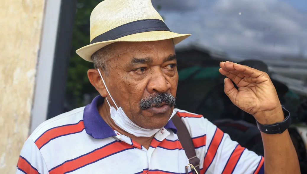 Raimundo Brito, servidor público, de 70 anos