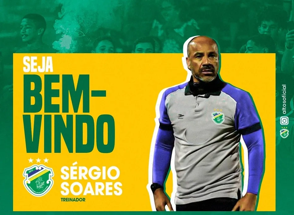 Sérgio Soares é anunciado com novo técnico do Altos