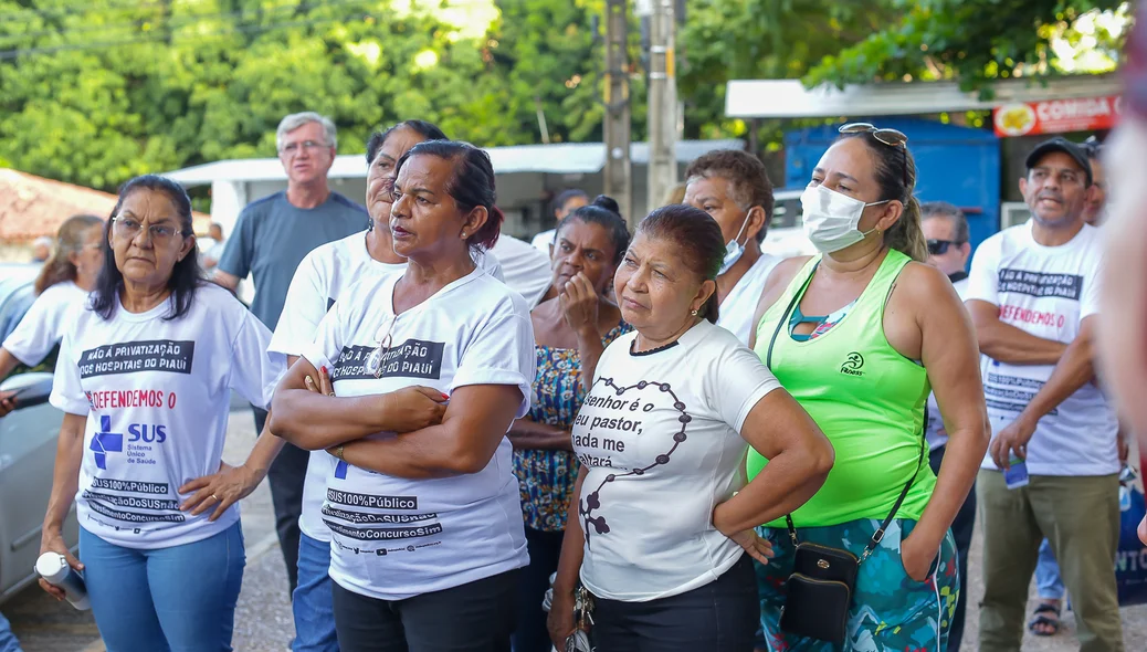 Servidores da saúde do Piauí