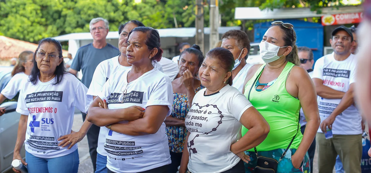 Servidores da saúde do Piauí