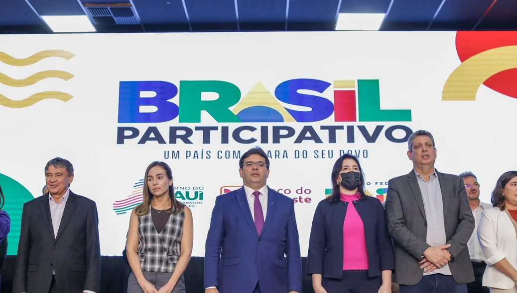 Simone Tebet, Márcio Macêdo, Wellington Dias e Rafael Fonteles
