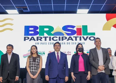 Simone Tebet, Márcio Macêdo, Wellington Dias e Rafael Fonteles