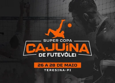 Supercopa Cajuína de Futevôlei acontecerá nos dias 26, 27 e 28 de maio