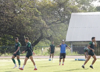 Técnico Jerson Testoni e jogadores